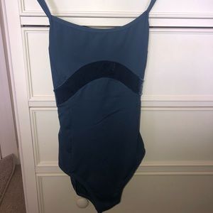 Capezio and ABT blue dance leotard